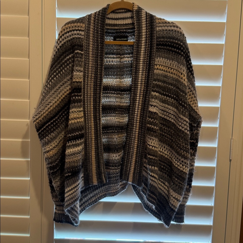 Zadig & Voltaire Textured Knit Sweater Size XS/S